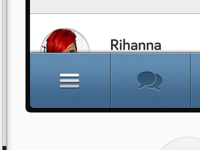 Menu Bar Blues ios iphone menu mobile navigation ui user interface
