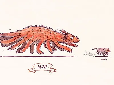 Run! charles santoso daily random word doodles