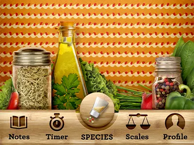 Cooking Monstra gui mobile ui