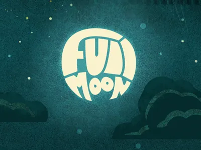 Full Moon & Vegas Grocery (wip) adline brassai city full grocery illustration las vegas lights moon night sky star stars szende vegas web