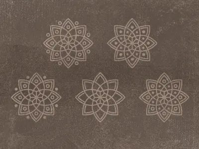 Shapes dots icon line shape vector