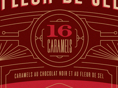 16 Caramels branding candy chocolates identity packaging