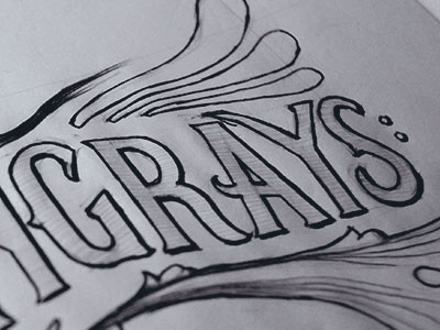 Lettering design glyphs inkling lettering ornaments typography vintage