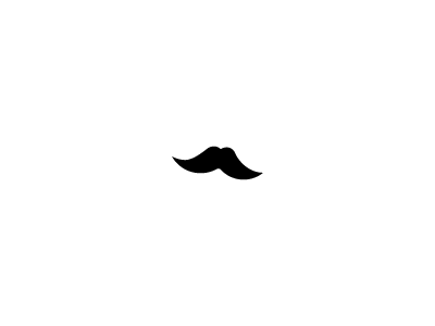 Stache brand branding design identity logo moustache stache web