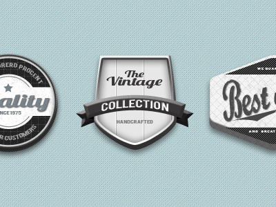 Badges Dribbble badges retro retro badges sticker vintage badge vintage oldschool