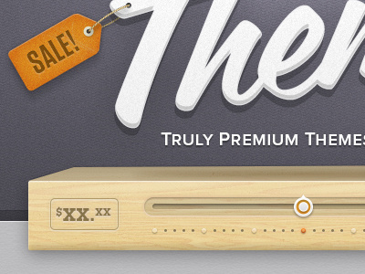 A sale already? ecommerce grunge orange purple sale script slider texture ui wood