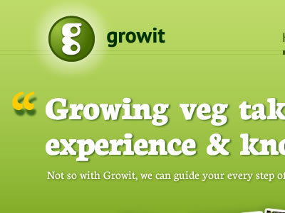 Growit garden ux