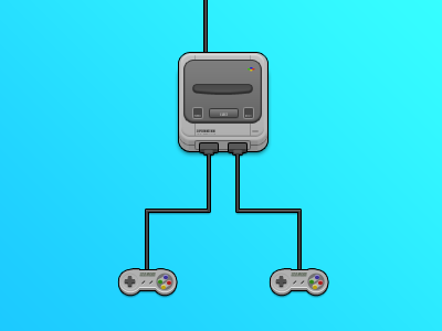 90's love machine icon illustration nostalgia retro snes super nintendo