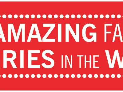 Amazing Fabulous packaging red typography