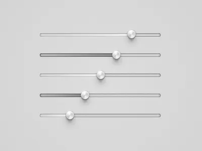 Chrome Sliders chrome sliders ui