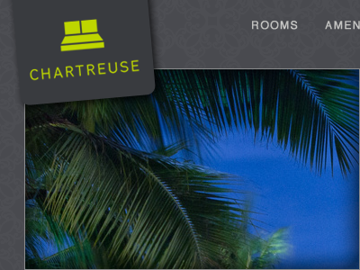 Tropical Home color logo web web design