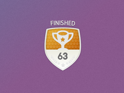 Finished events badge badge running runthisrace trophy