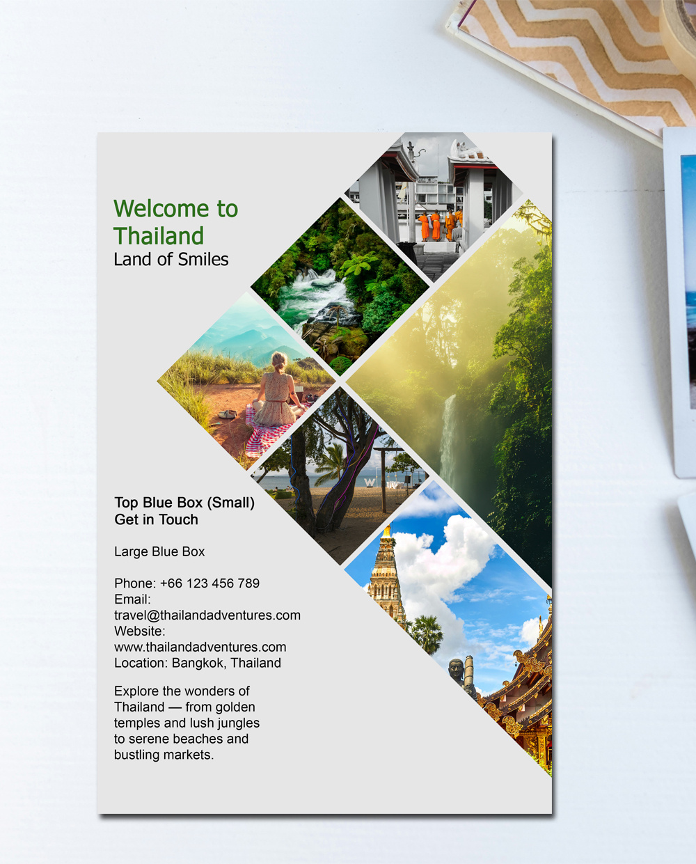 Example of Professional Leaflet / Flyer Design