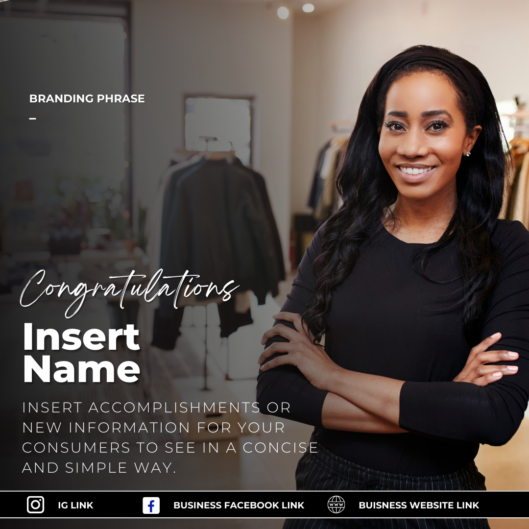 Example of Minimal Flyer Design