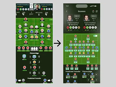 ⚽ Football Manager Web App – Take Control of Your Team! ⚽ app branding design graphic design illustration logo typography ui user ux