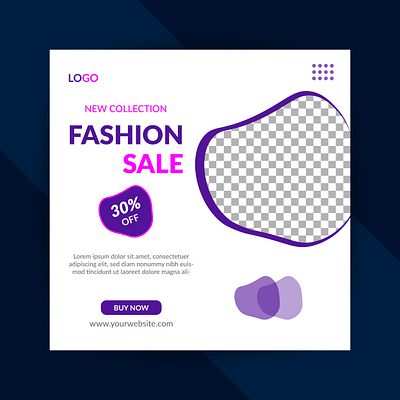 Fashion Sale Social Media Post Design branding business company fashion sale flyer graphic design mongolhor mrdesigner00 offer sale social media post