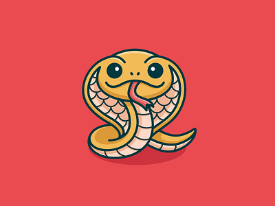 Year of the Snake adorable cartoon character chinese new year chinese zodiac cobra cute snake endearing fun gong xi fa chai happy illustration kawaii lunar new year mascot playful prosperity reptile snake year of the snake