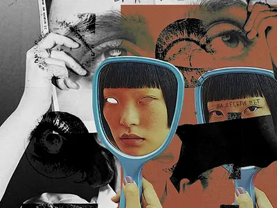 VIJ Magazine Cover art collage cover cover magazine design graphic design magazine poster design
