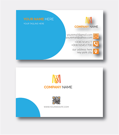 Business card Design business card graphic design illustration logo typography