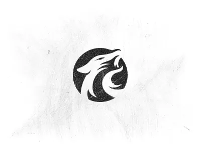 Wolfs Little Store - Logo Design brand mark identity linocut woodcut style logo logo design mark wolf