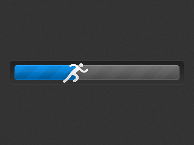 Progress Bar Runner bar blue progress runner