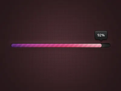 Percent Bar percent bar progress bar ui