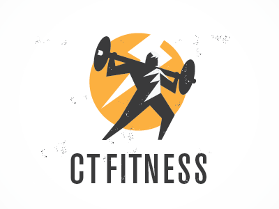 CT Fitness 2 active fitness icon lift logo strongman weight