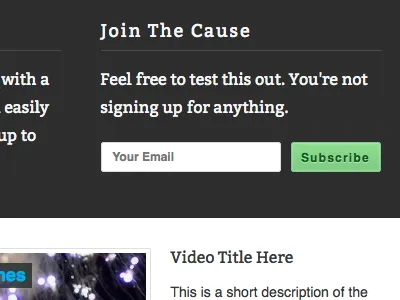 Outreach WP Shot charity wordpress