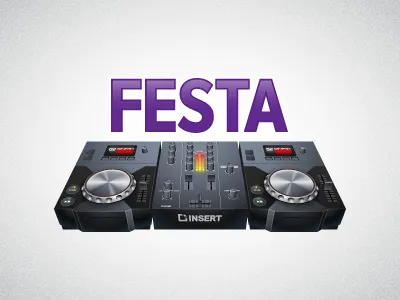 Festa cdj design dj djm festa icon illustrator party pioneer