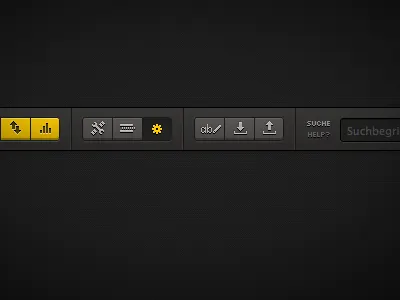 Some new icons background bar bg button dark gui icon input interface navigation top ui