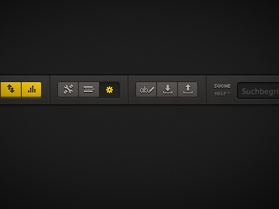 Some new icons background bar bg button dark gui icon input interface navigation top ui