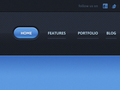 Menu WiP 2. menu ui webdesign
