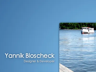 Old Personal Website design personal private simple web website