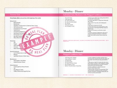 Dashing Dish Meal Plan's dashing dish meal plans redesign