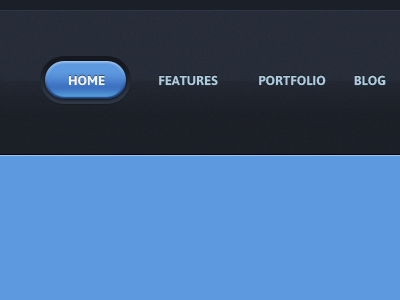 Menu WiP. menu ui webdesign