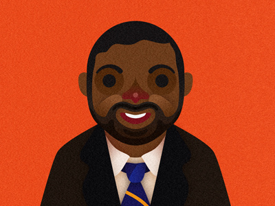 Tom Haverford- aziz ansari darwish sabir ismael gani fan art parks and recreation tom haverford