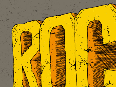ROC bristol illustration lettering micron typography