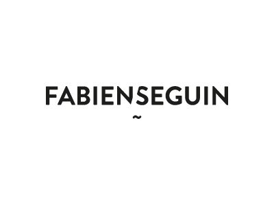 New Visual Identity 2012 (WIP) 2012 fabien seguin fabienseguin fs identity logotype