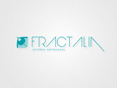 Fractalia - Logo art artcraft artcraft jewelry artesanal fractales green hand made jewelry joyeria joyeria artesanal logo logotype monterrey verde