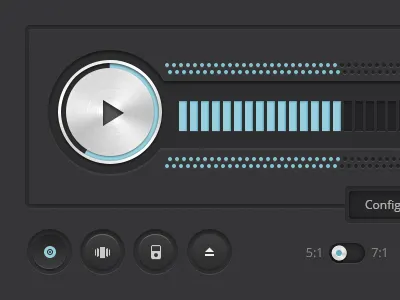 Now Playing active app mobile player progress running toggle web