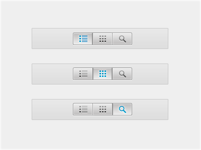 Toggle states app button glow shiny switch toggle ui web web design