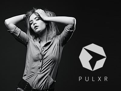 New PULXR logo fashion identity logo social