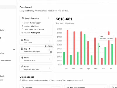 Tooltips · Koala UI b2b charts clean component dashboard design system figma graphs koala landing product product design saas tooltip ui design