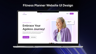 Fitness Planning Website UI Design design figma fitness app design header design landing page design ui uiux web design website ui design