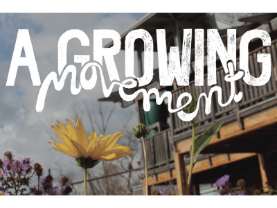 A Growing Movement ecology illustrative magazine sustainable type urban