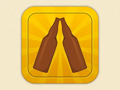 New Untappd Icon beer bottles icon