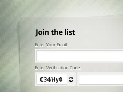 Subscription Form form. join list subscription the