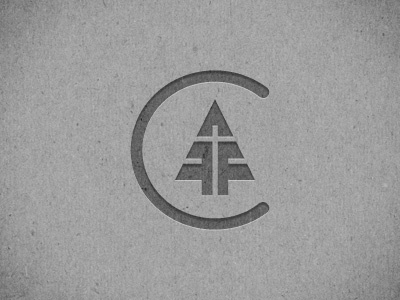 Church Logo c church f logo tree