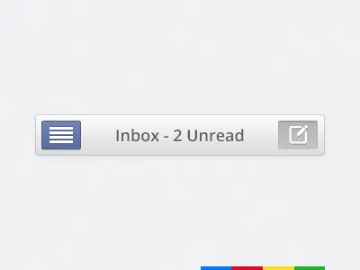 Mail Client app bar buttons client design gmail google html5 icons ios ipad iphone mail nelson open sans tab