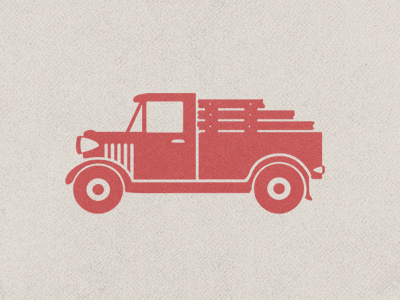 Scavengers branding icon logo retro truck